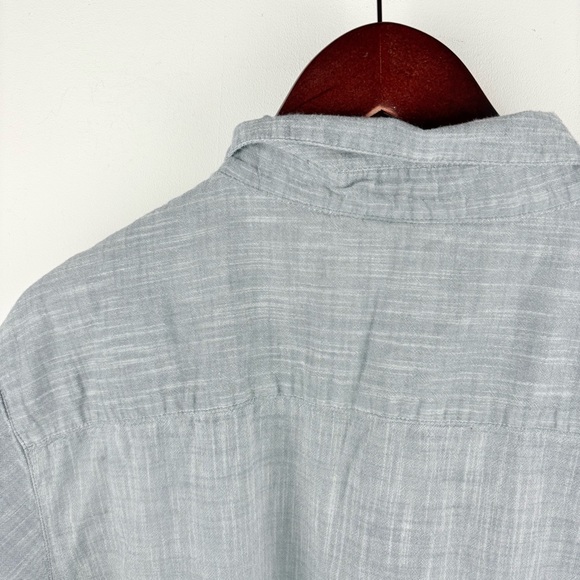 Columbia Men’s Gray Button Up Short Sleeve Shirt Regular Fit XL Outdoor Casual - Picture 8 of 10